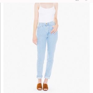 American Apparel High Waist Jeans